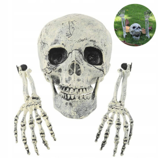 KOSTRA LEBEKY STRAŠIDLÁ HALLOWEENSKÉ ZÁHRADNÉ DEKORÁCIE